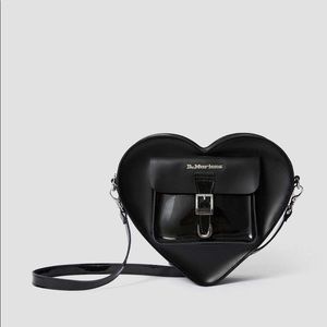 Dr. Martens Heart Shaped Leather Backpack/Purse